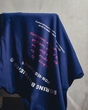 Load image into Gallery viewer, Non-Negotiables Boyfriend Shirt in Cobalt
