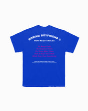 Load image into Gallery viewer, Non-Negotiables Boyfriend Shirt in Cobalt
