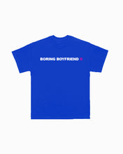 Load image into Gallery viewer, Non-Negotiables Boyfriend Shirt in Cobalt
